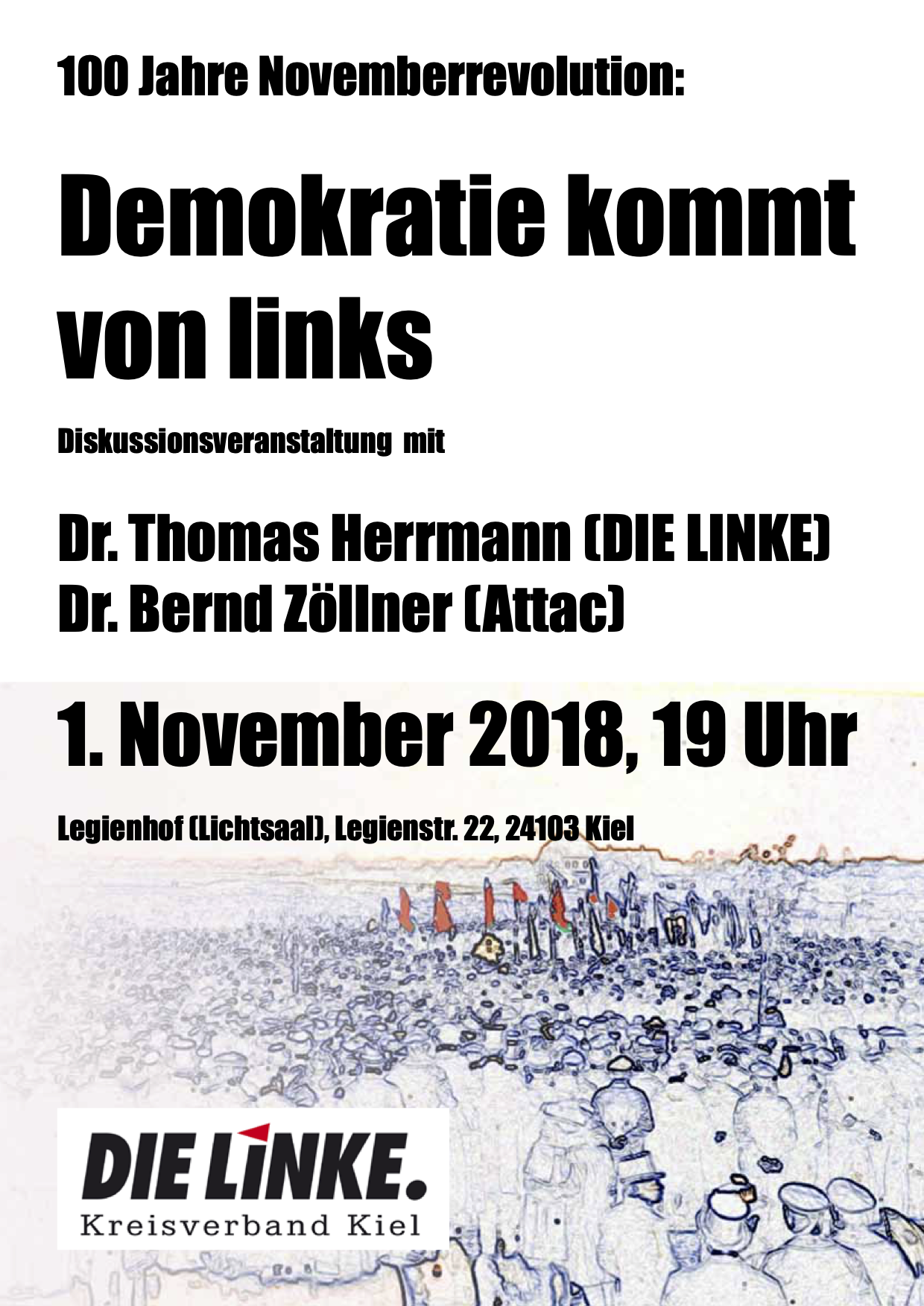 Plakat der Veranstaltung